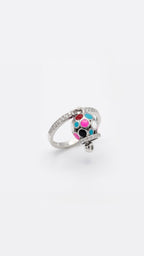 ANELLO CAMPANELLA MULTICOLORE