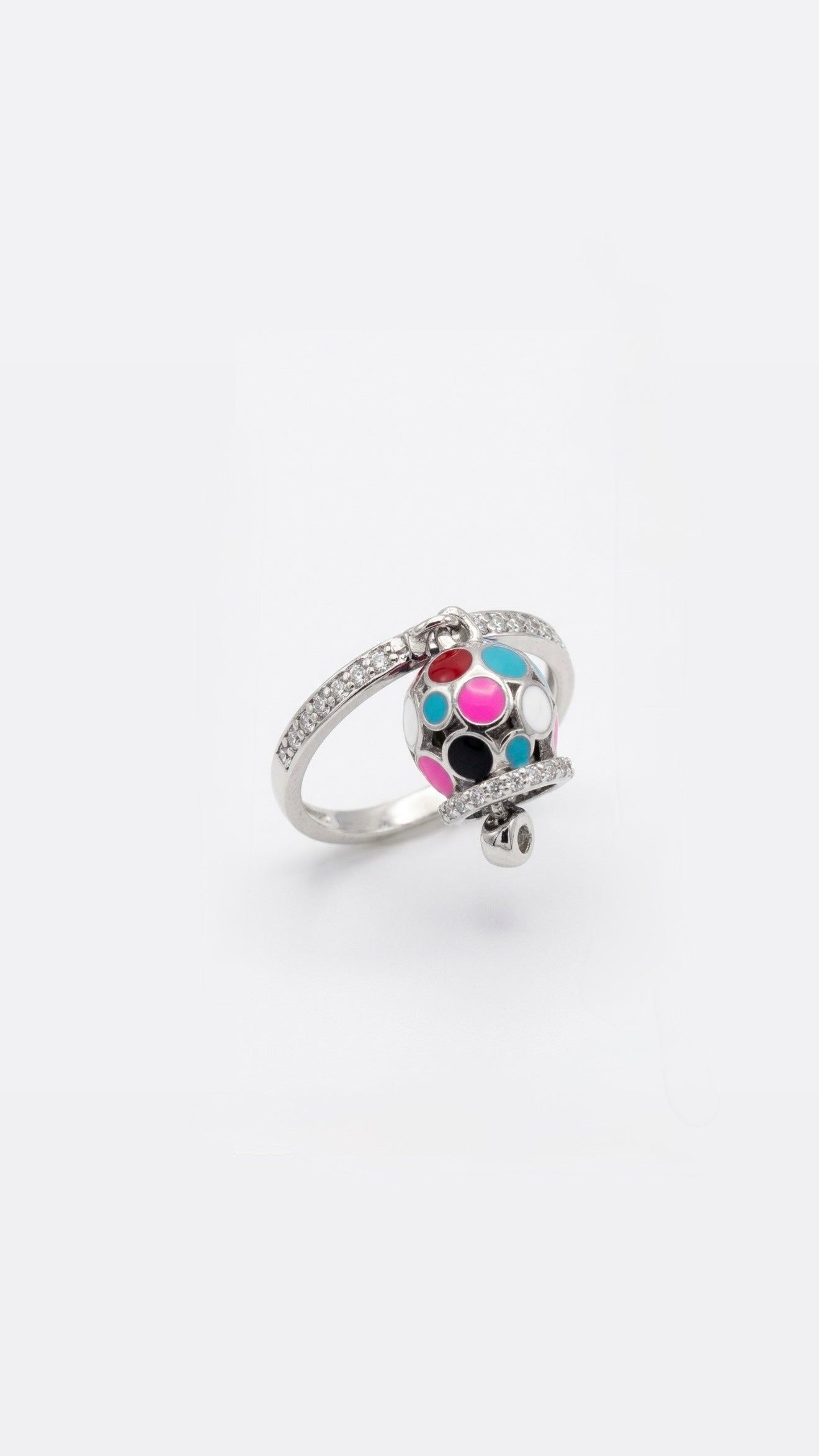 ANELLO CAMPANELLA MULTICOLORE