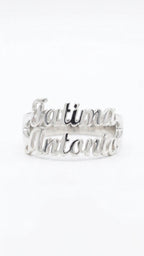 ANELLO DOPPIO NOME PERSONALIZZABILE