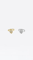 ANELLO CAMPANELLA PAVÉ
